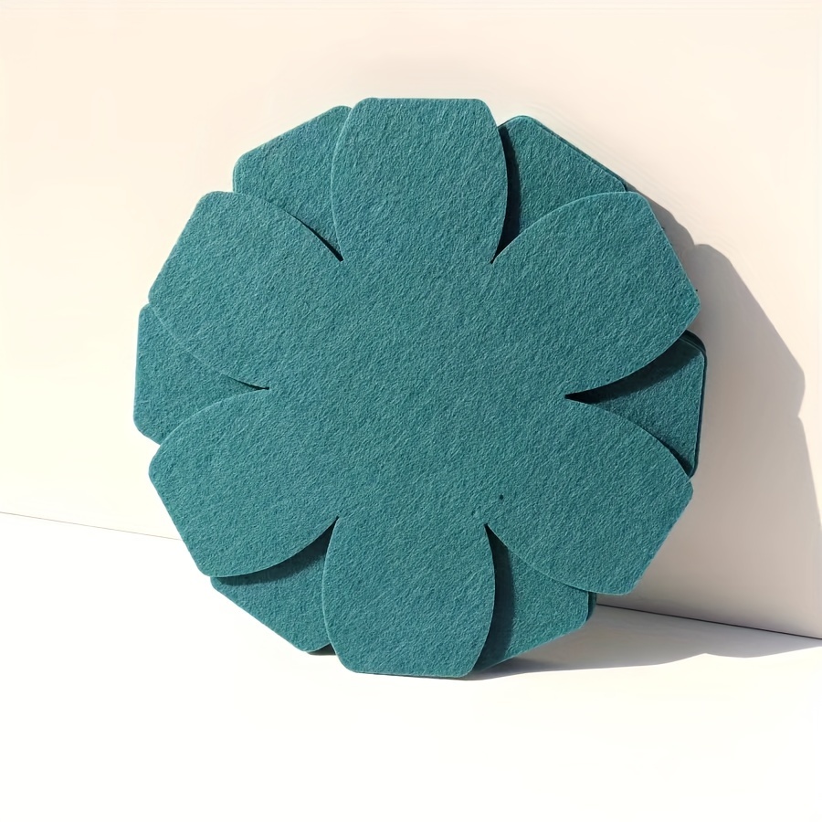 6pcs Hexagonal Felt Heat Insulation Pads, For Organizing And Stacking Kitchenware Such As Pots, Bowls, And Plates At Home