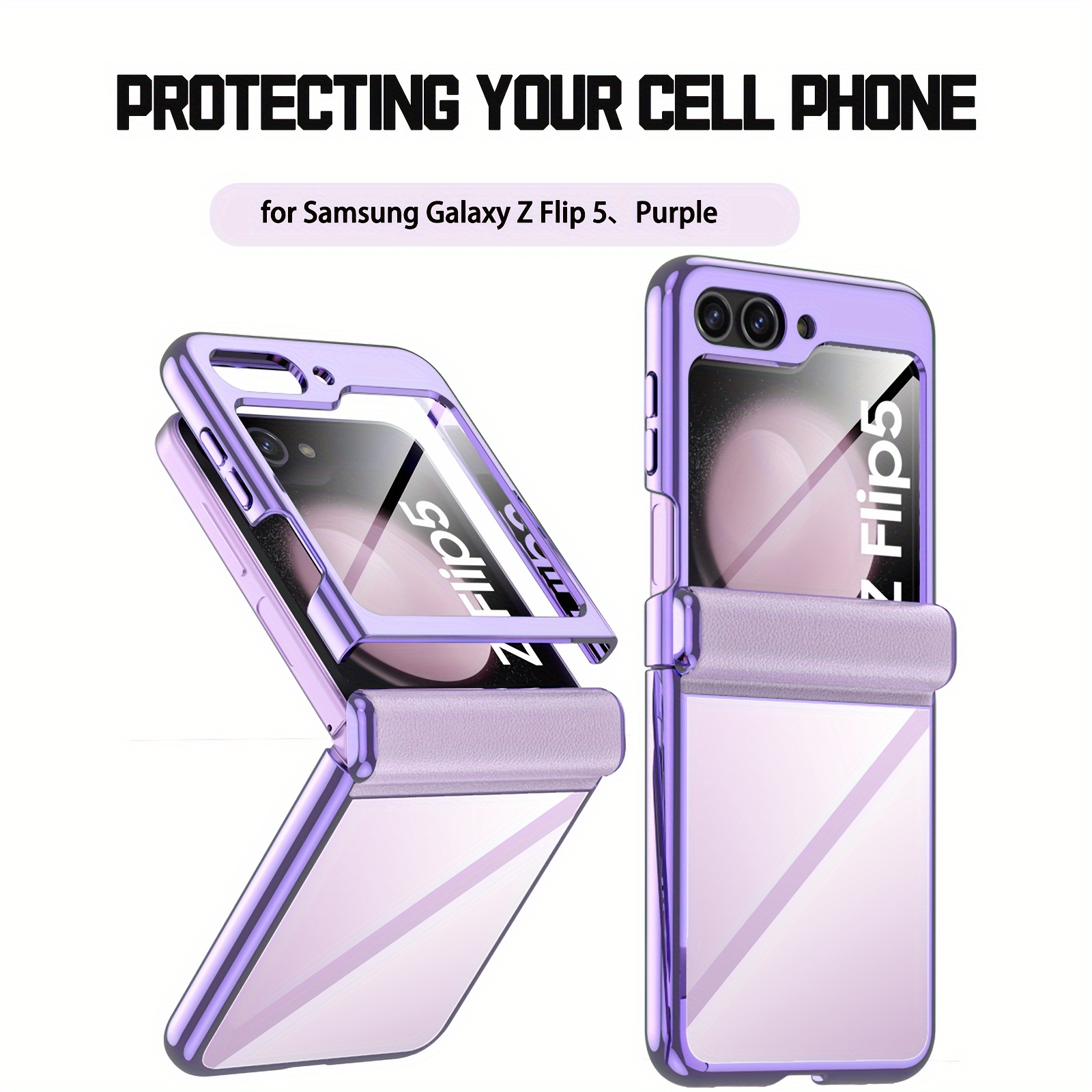 Funda protectora para Samsung Galaxy Z Flip 5 con diseño para mujeres y  niñas, diseño de