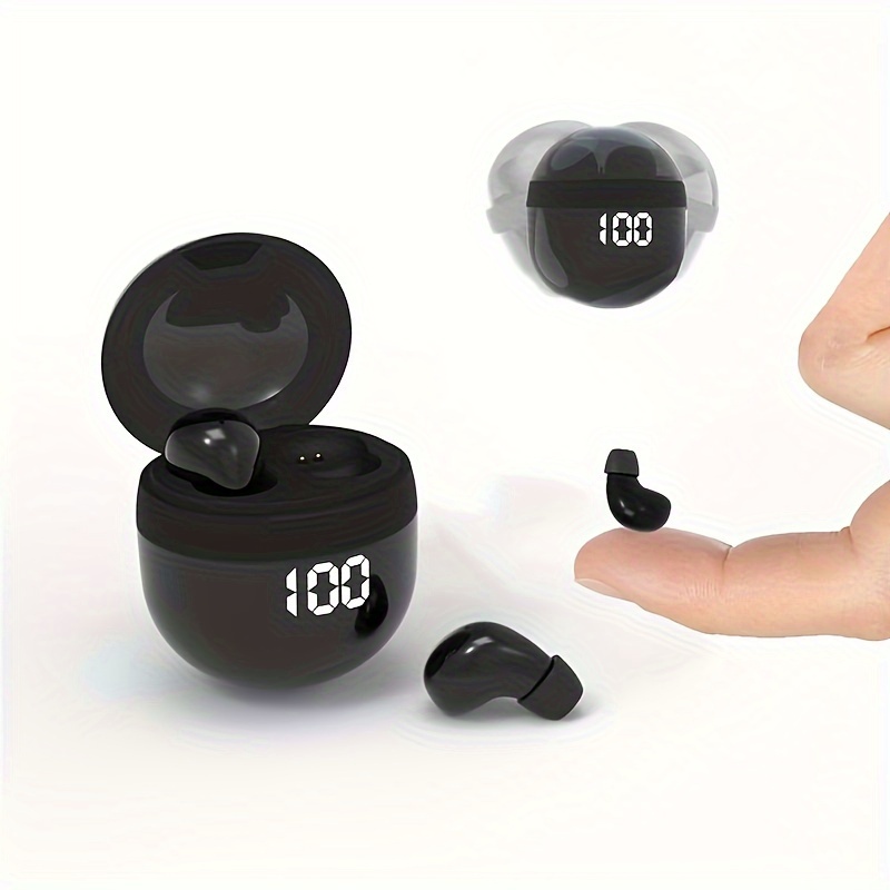 

Invisible Mini Earbuds Wireless Low Profile Micro Smallest Tiny Discreet Hidden Earbuds For Work, Small Headphones, Invisible Sleep Wireless Earphone Small Ear