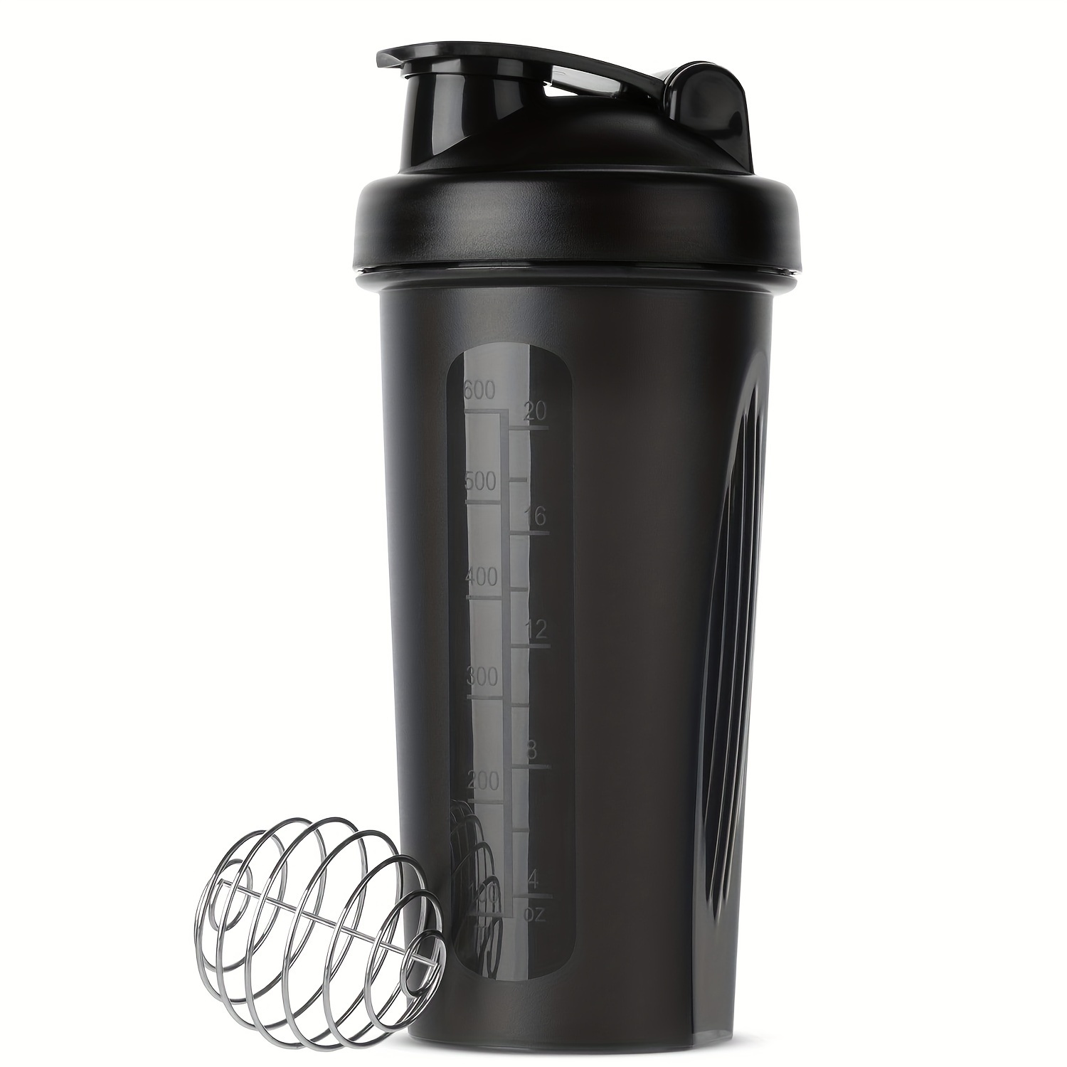 

Shaker Bottle 20oz Protein Shaker Plastic Bottle For Pre & Post Workout With Twist And Lock Protein Box Storage, Portable Fitness Bottle For Fitness Enthusiasts Athletes