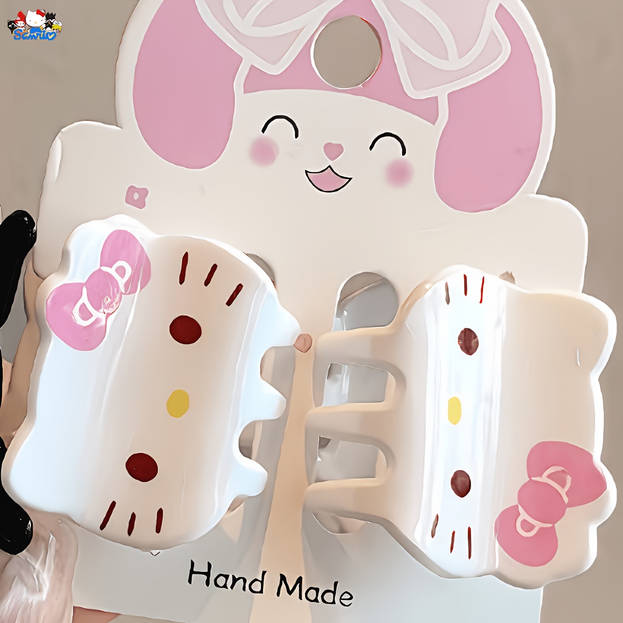 2pcs dopamine melody mini hair claw cute durable hair - Temu Oman