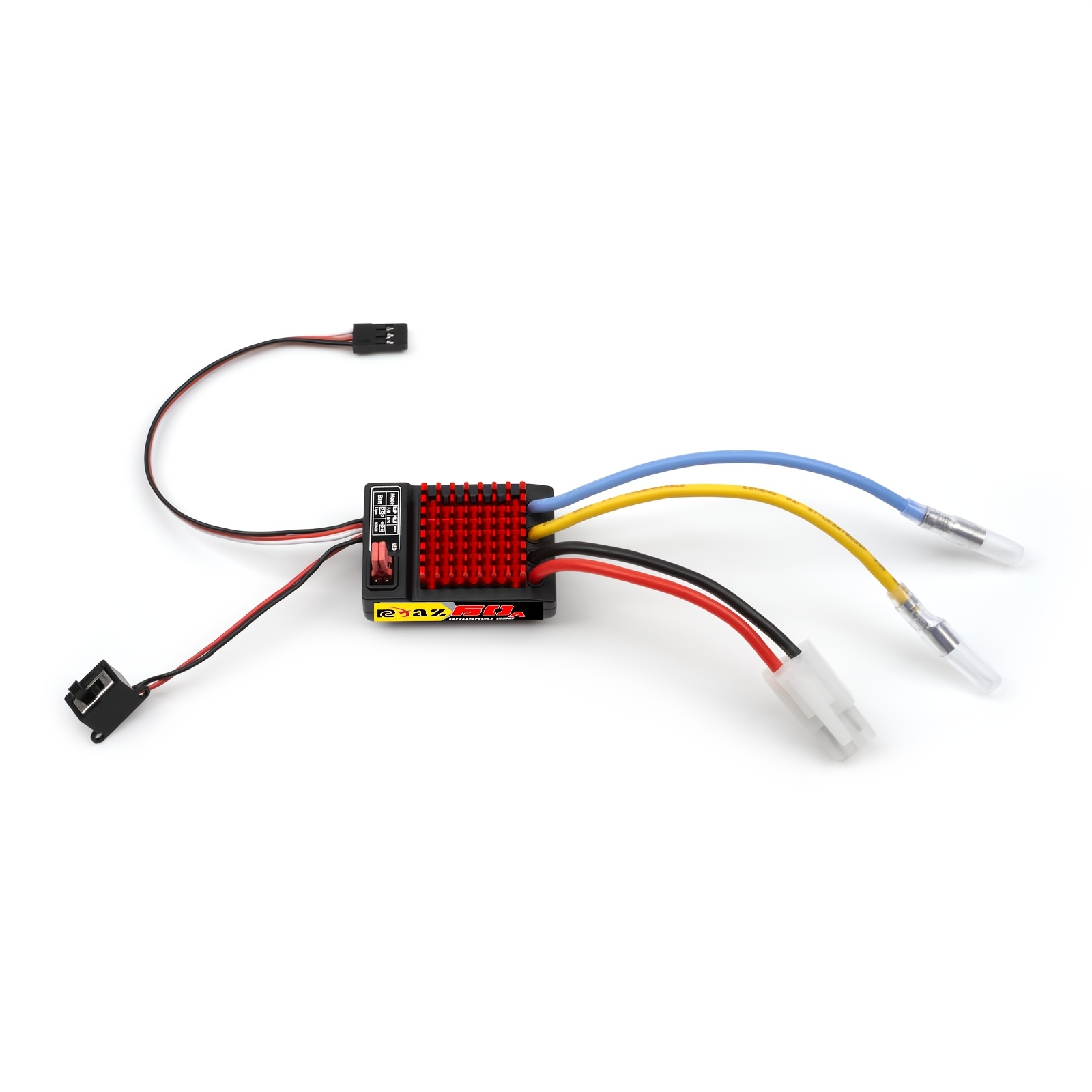 1/10 RC Motor ESC, 540 Brushed Motor 35T 45T 55T avec 360A ESC Combo, 1/10 Electric RC High Speed ​​Controller T Plug Accessoire Fit for 1/10 RC Racing Car Truck(35T