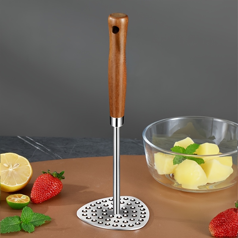 E-shop Edelstahl Kartoffelstampfer - Langlebiges Küchenwerkzeug für perfekte Kartoffelpüree, Ideal für den - und Restaurantgebrauch