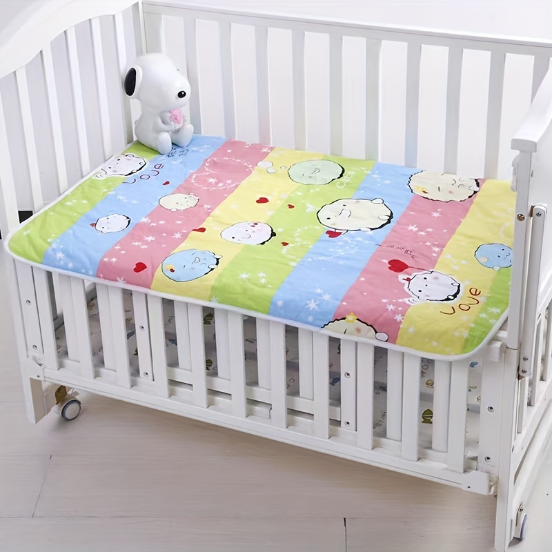 90cm 35in 70cm 27in baby waterproof diaper changing urine absorbent mat baby nappy changing pad soft reusable washable mattress pad boys details 3