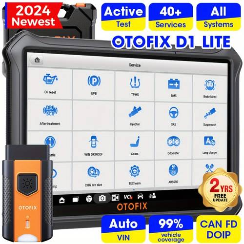2025 d1 lite car bidirectional scanner auto full system diagnostic tool 38 service auto vin no wireless function