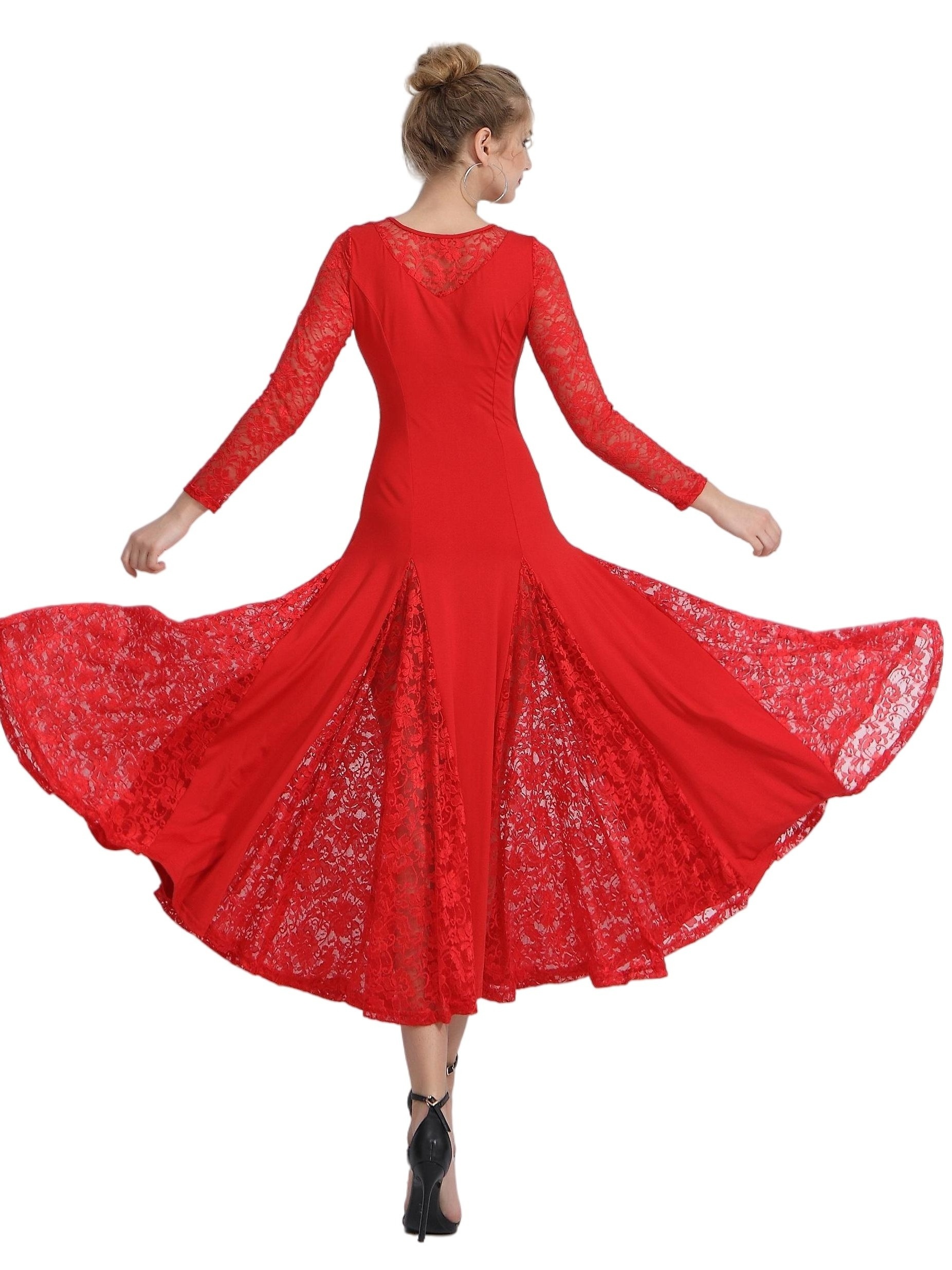 red sequin formal dress Cherry Red Crystal-Embellished Maxi Dress S