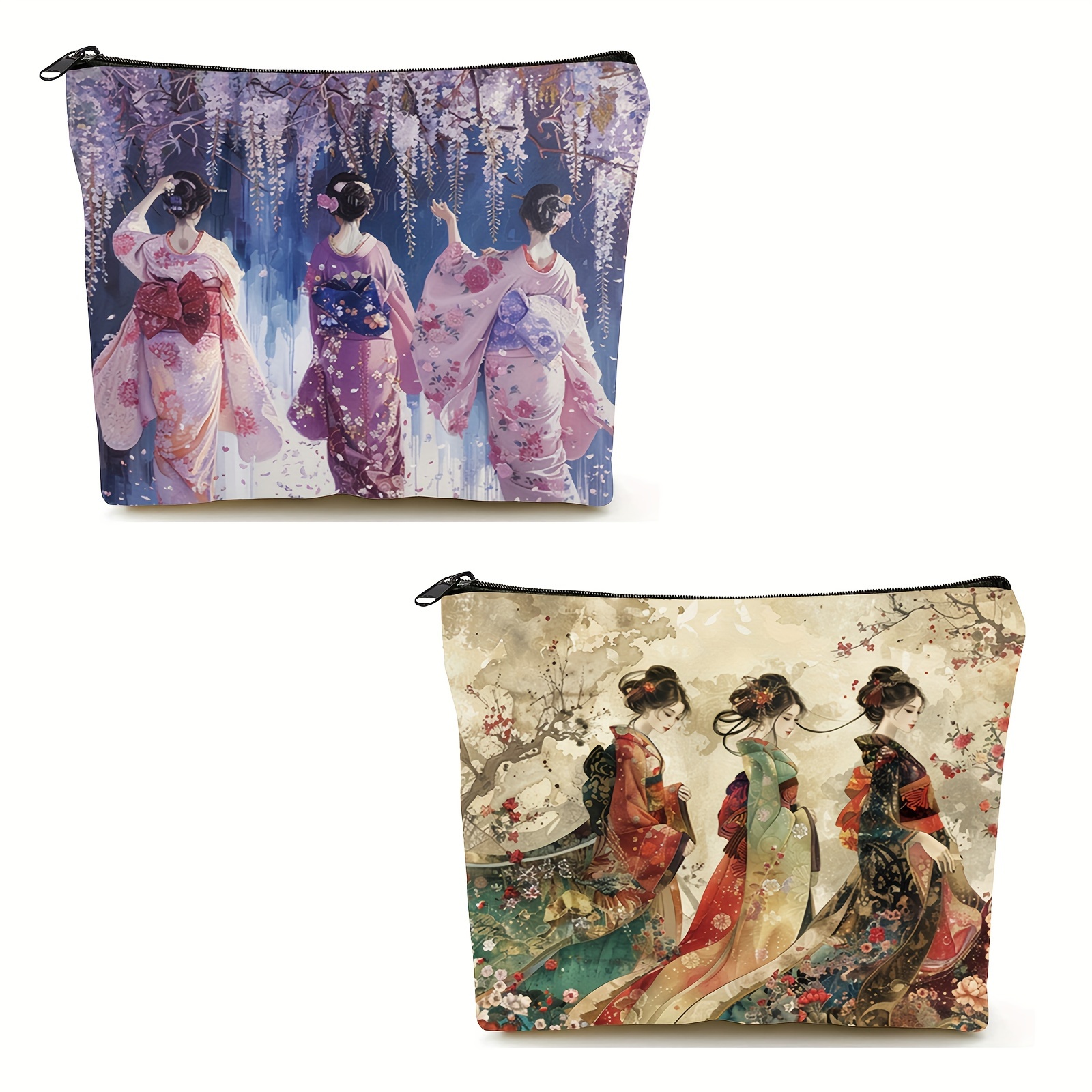 

Japanese Women's Pattern All - Cosmetic Bag (5.5x8.66in)