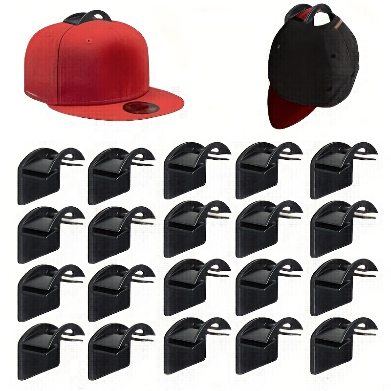 Wall Adhesive Hook 22pcs Baseball Cap Hat Rack Minimalist Hat Rack Design Strong Fixing No Drilling Required Hat Rack Storage Rack