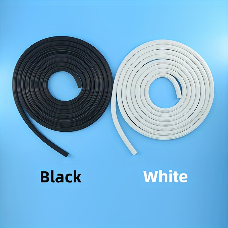 

1pc Screen Window Strip Kit, Durable Plastic, Easy Installation, 10m/32.6ft Length With 1cm Groove, Includes Roller Tool, For Home Window Repair, Black & White Options Available