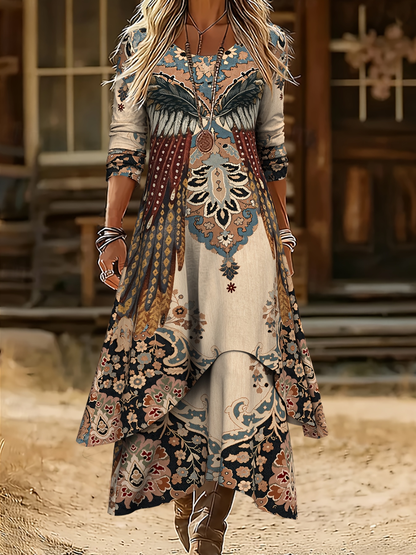 double layer dress sold on Temu United States