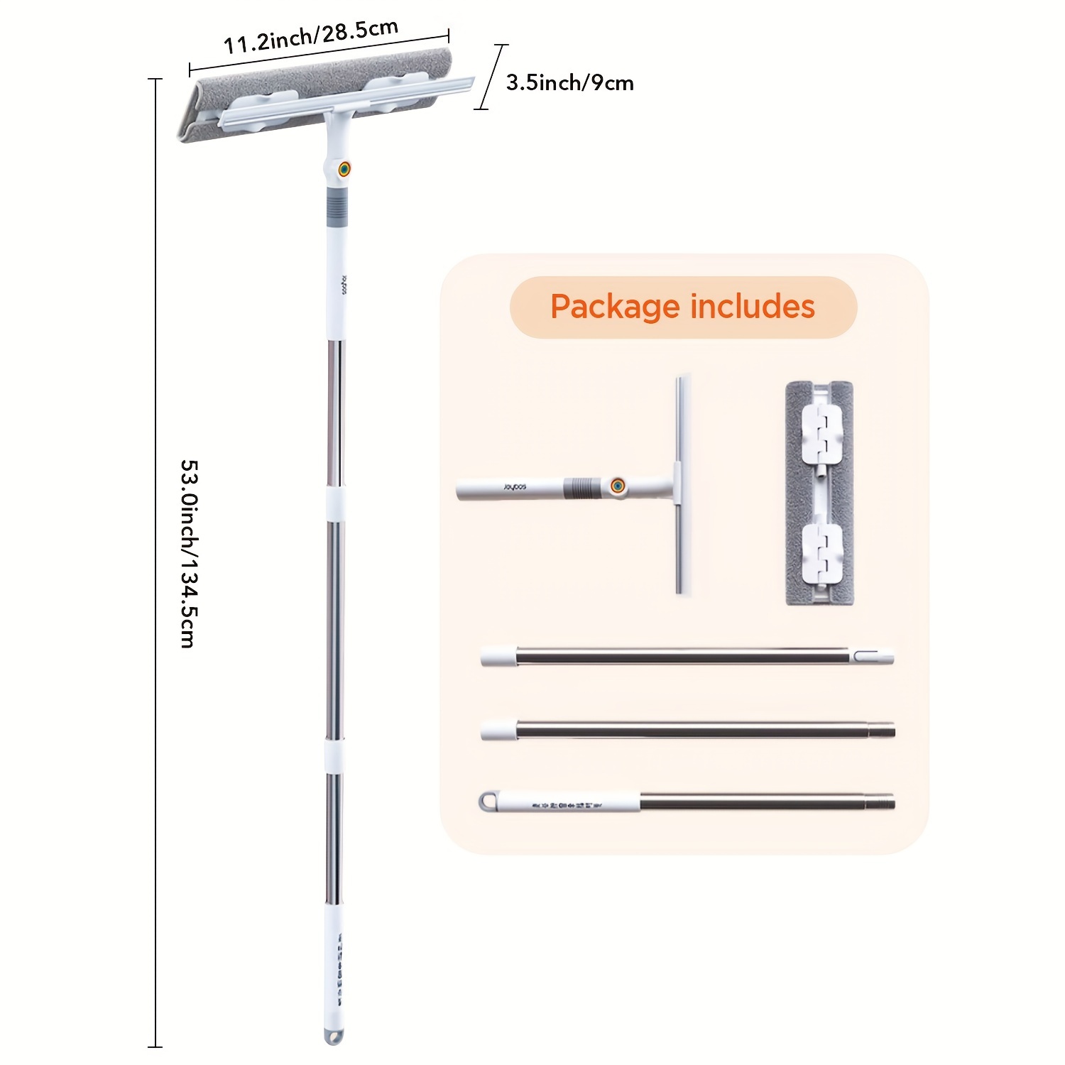 glass wipe special cleaning scraper for high   windows details 9