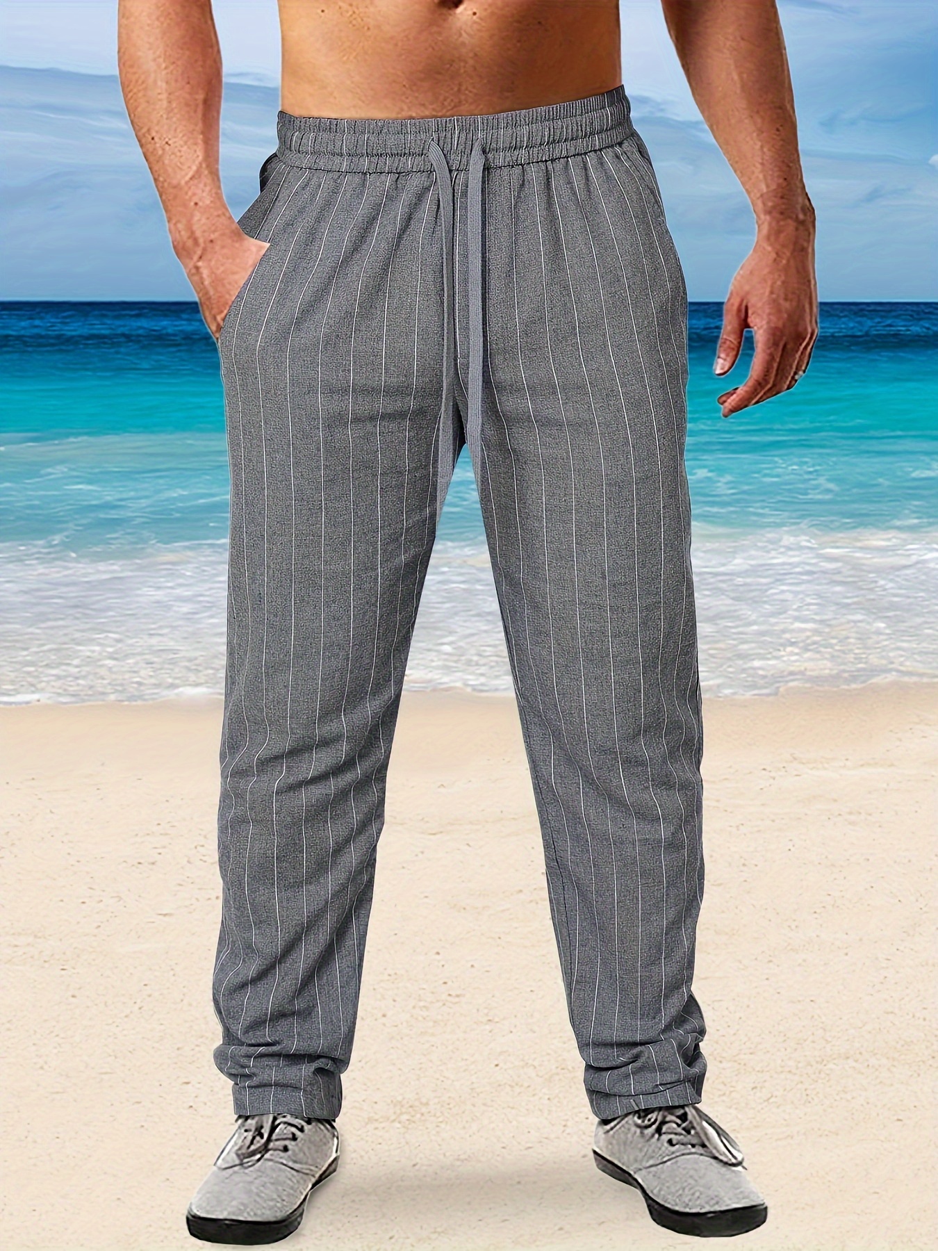 Pantalones rayas verticales hombre sale