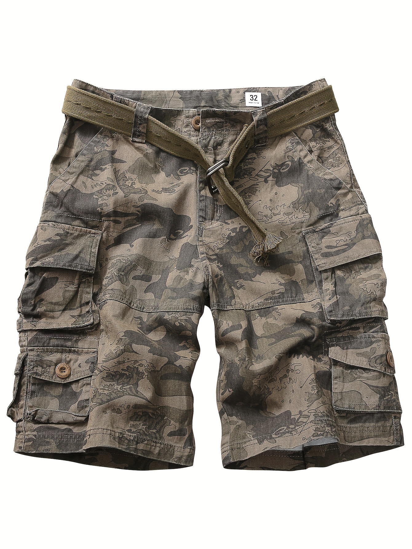 camo jorts sold on Temu United States