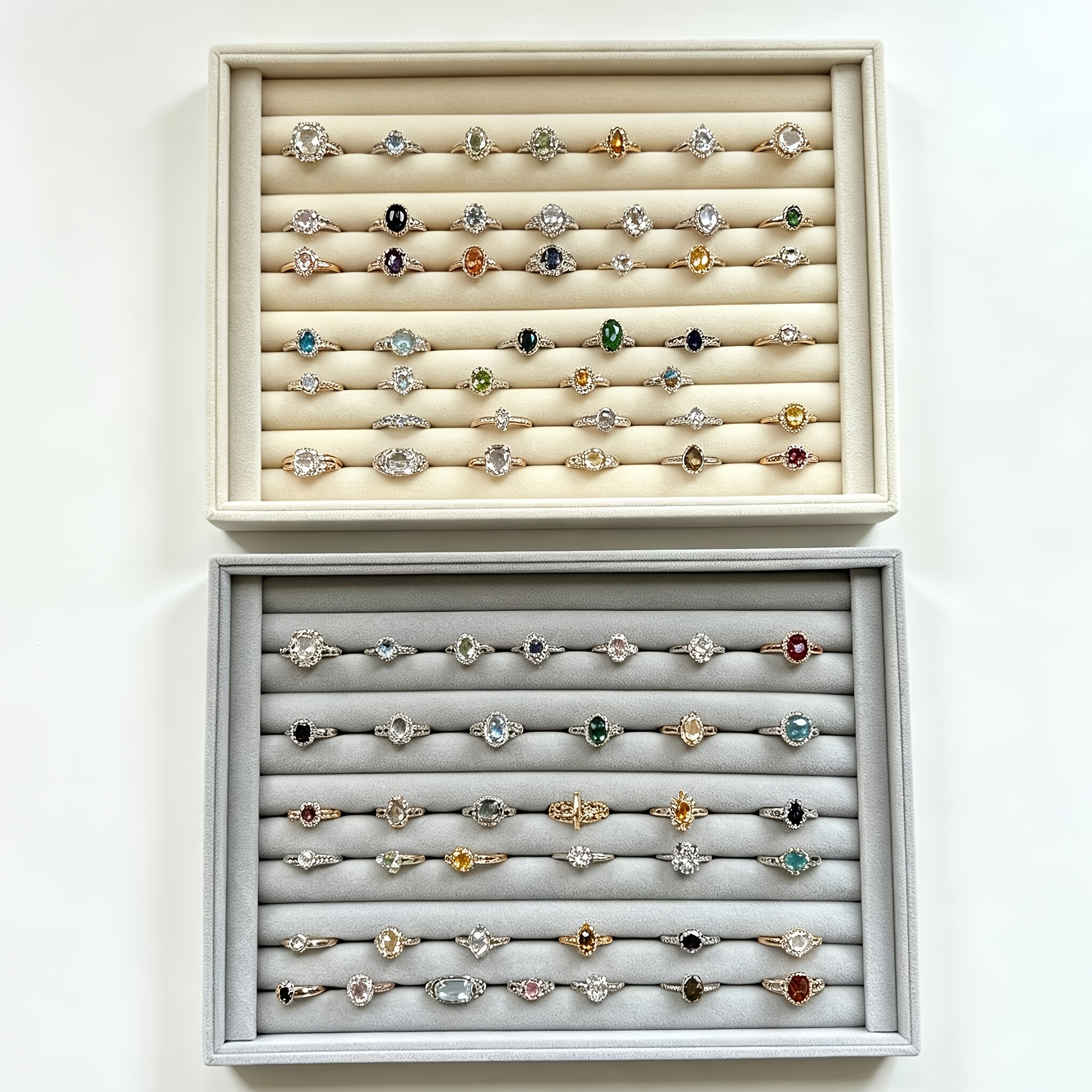 Extra Large Ring Tray for Jewelry Storage