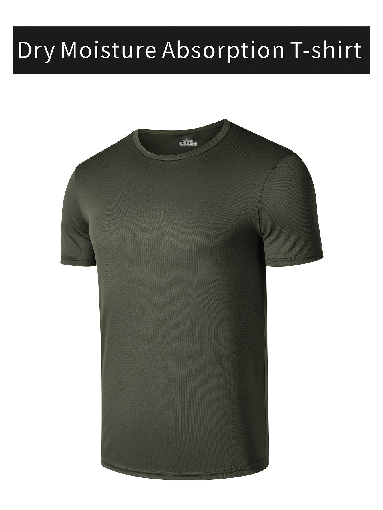 lightweight shirt] men's moisture-wicking t-shirt