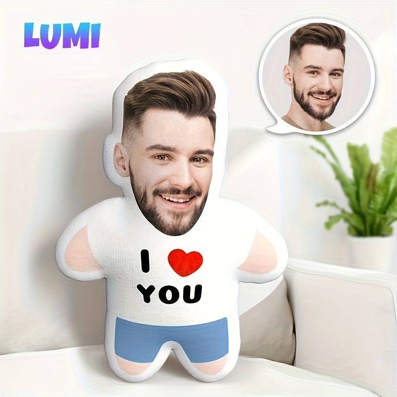 

'i You' Doll - 3d , Double- Personalized For , Polyester,