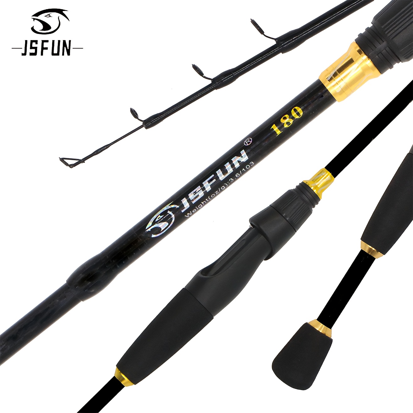 

Jsfun Carbon Fiber Fishing Rods - Ultra Light Rods For , , Portable Collapsible Design, Universal Fit, Multiple Lengths (1.6m/5.25ft, /5.91ft, 2.1m/6.89ft, 2.4m/7.87ft)