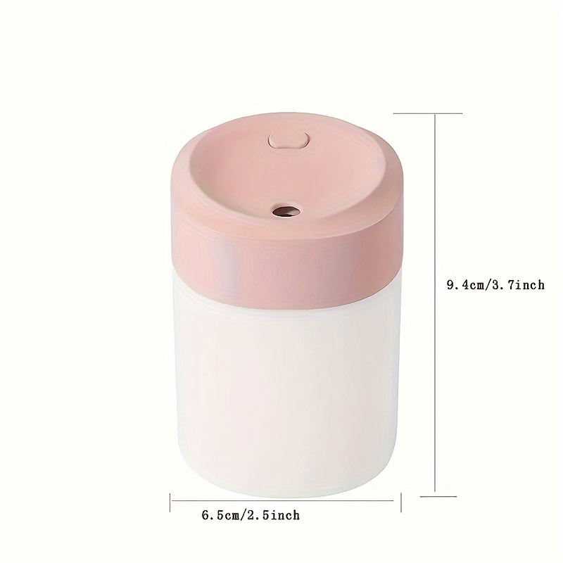 portable mini automotive aroma diffuser cool mist   diffuser 200ml usb desktop automotive aroma diffuser 7 color light for travel car bedroom office holiday gift details 6