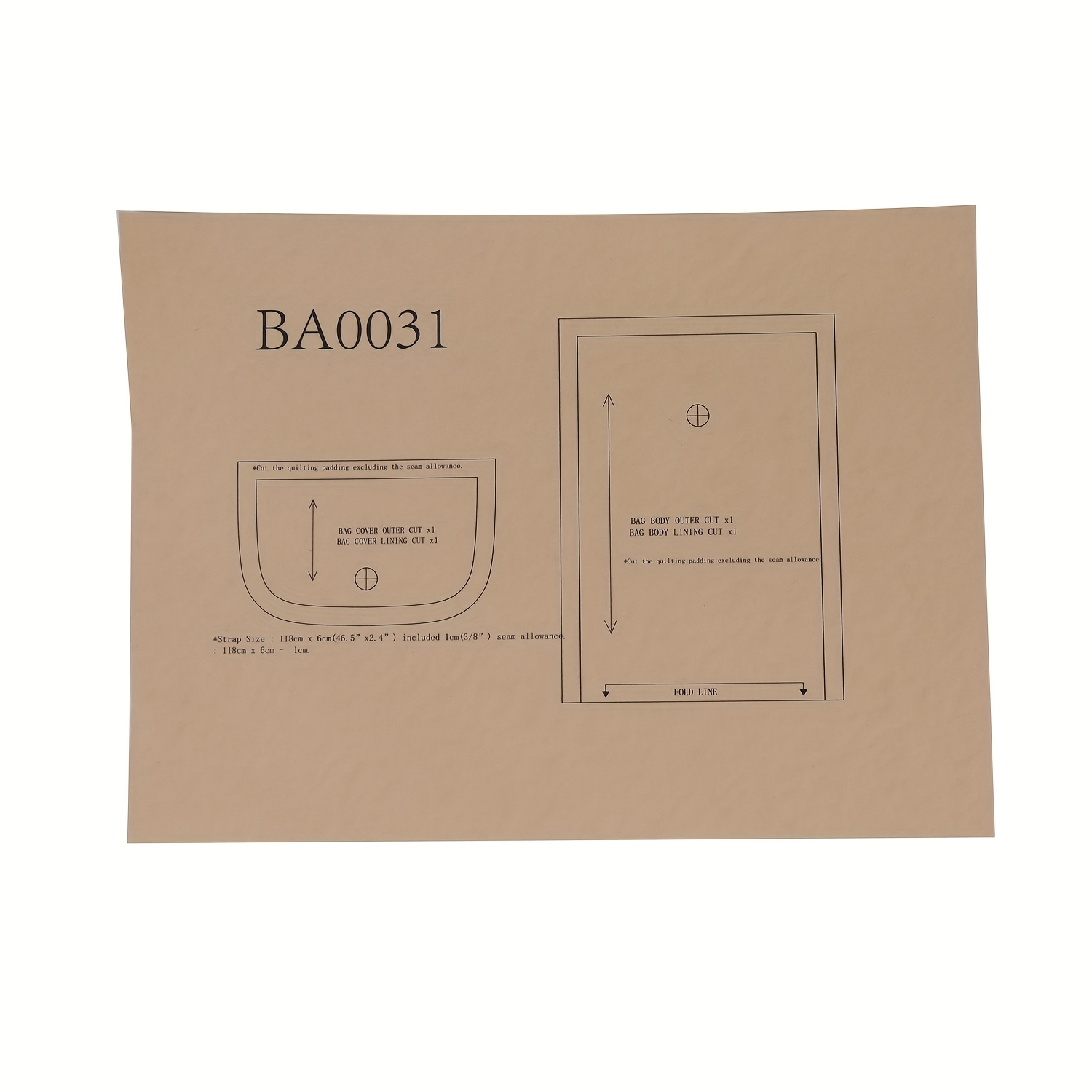 TEMU Sewing Patterns For A Passport, Phone, And Travel Bag, Featuring 1:1 Scale Designs For Women's Handbags. Stylish Handbag Serve As Templates For