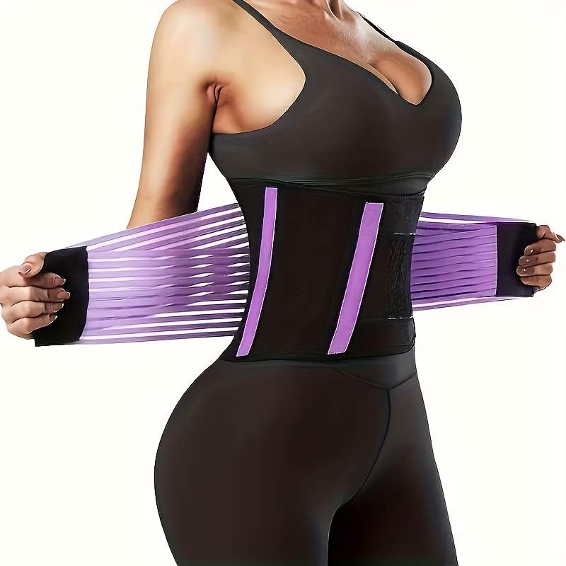 Adjustable Elastic Waist Support Belt Tummy Control Corset Fitness Abdominal Binder Waist Cincher Girdle