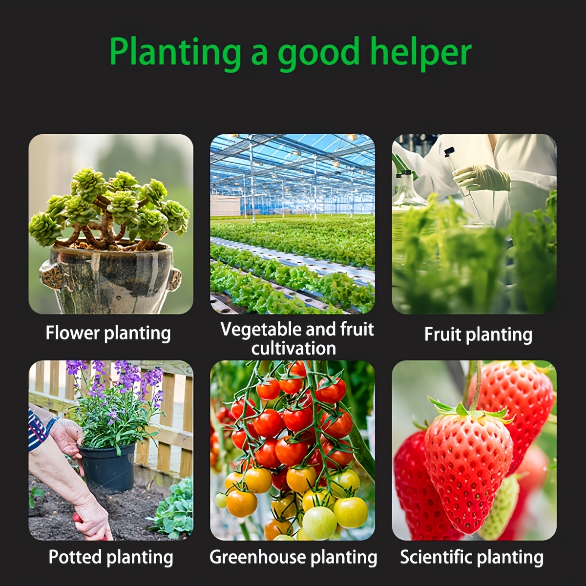 6-in-1 Soil Meter with Digital Display - Measures Temperature, Light, pH, Moisture | Adjustable Height, Battery-Powered, Ideal for Gardening and Farming, Soil Health Checker|Digital Soil Analyzer|Adjustable Height Sensor, Soil Moisture Sensor