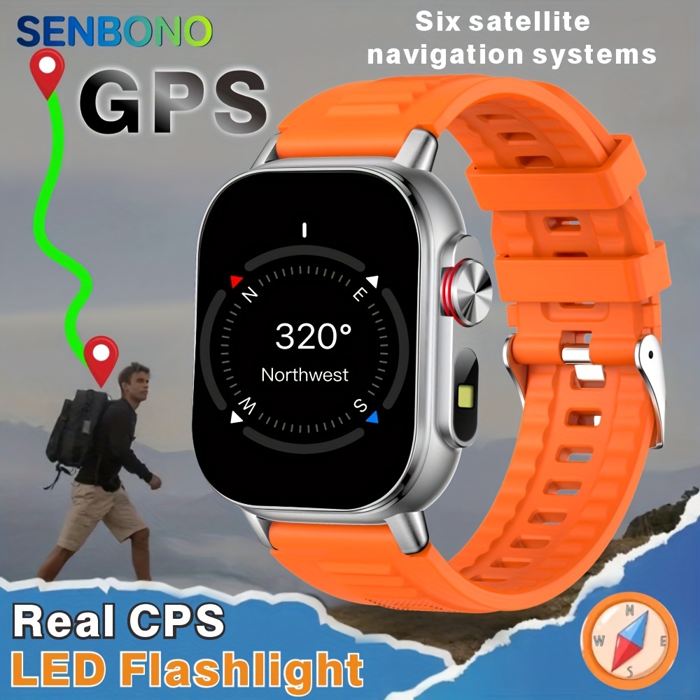 Gps Tracker Smart Watches With Navigation Gps Watches Sold On Temu United  States