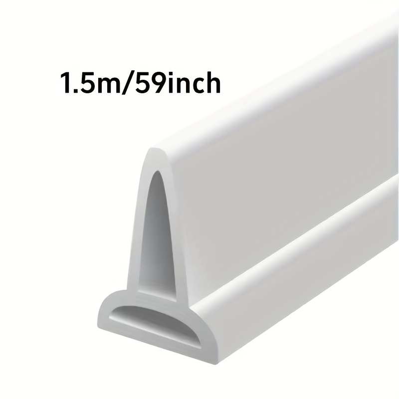 Image of The Water Barrier Strips For Bathrooms, Measuring 1.5 Meters And 3 Meters, Along With Self-adhesive Options For Countertops And Toilets, Are Easy To Set Up