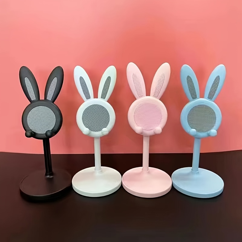 

Adjustable Cute Phone Holder, Desk Stand For Cellphone/tablet, Pc Material, With Extendable Height And Angle