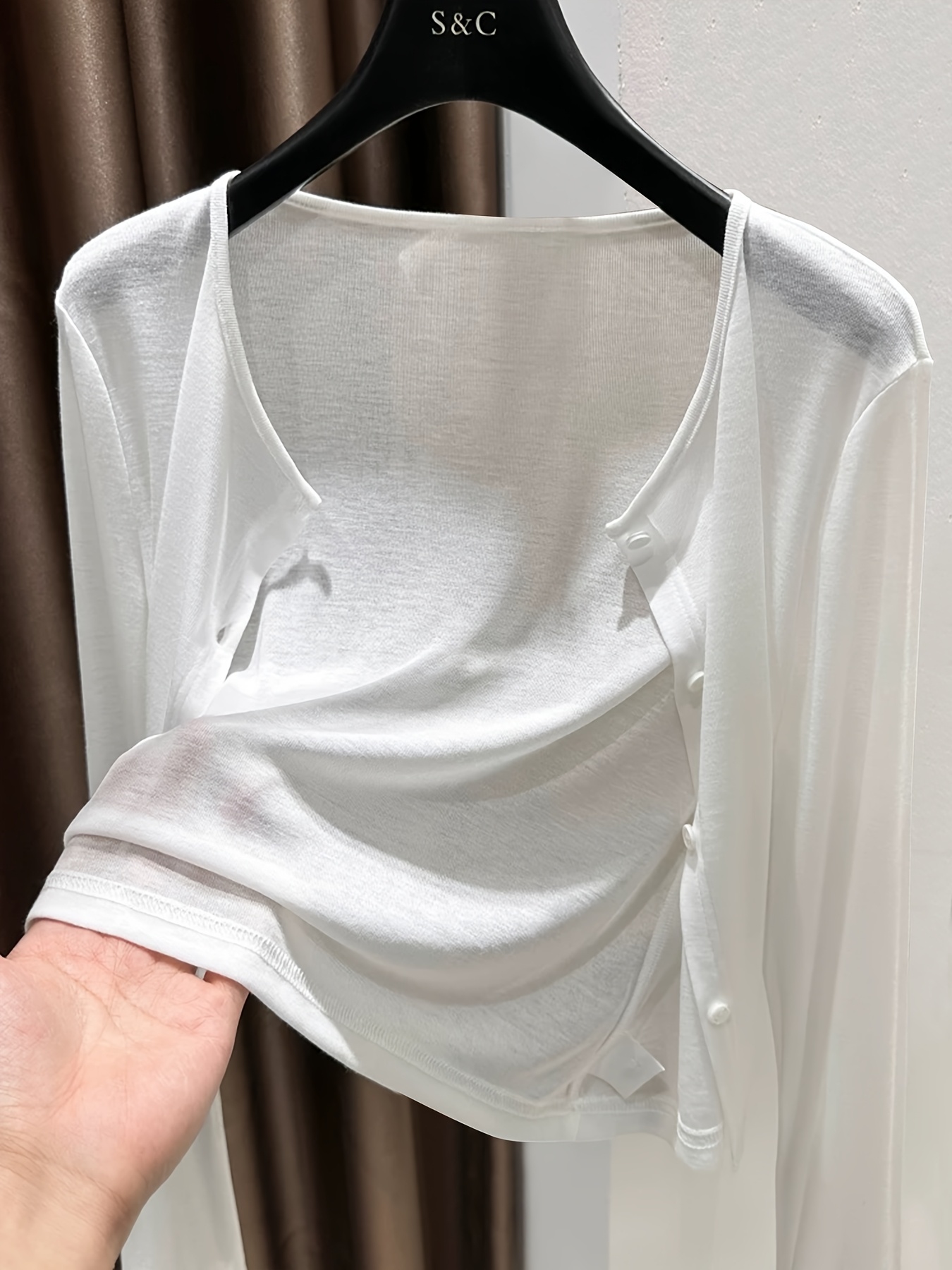 spring summer outerwear shawl thin cover up cardigan   for women