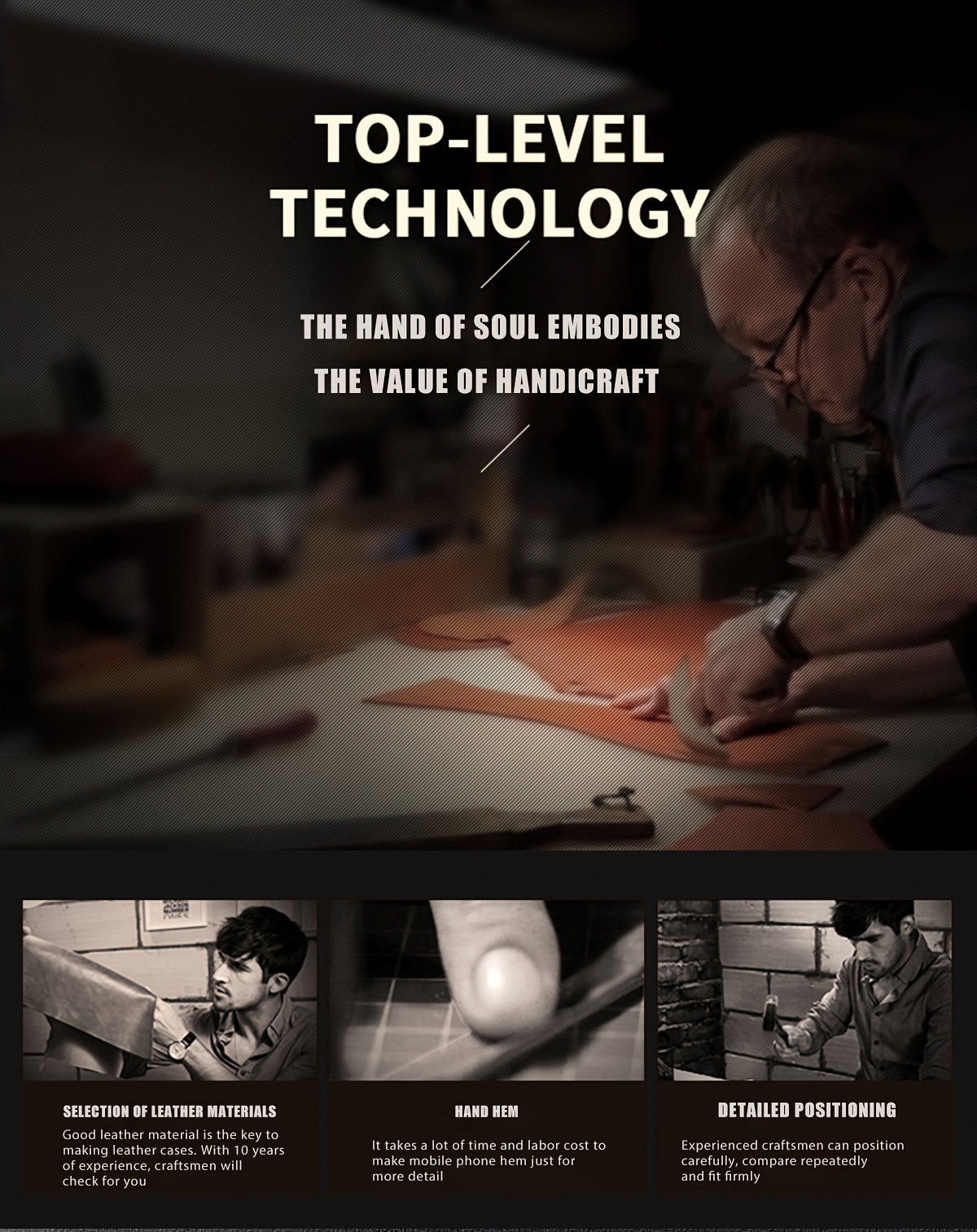 Logo View Compatible with iPhone 15/14/13/12 Pro Max Case Slim Premium Vegan Leather Classic Luxury Elegant Thin Cover, Shockproof Full Protection