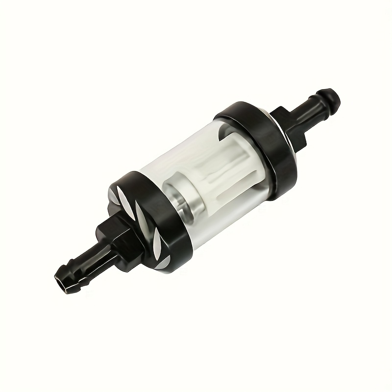 TEMU Modified Motorcycle Pedals, Universal Oil Filter, Oil Filter Element, Transparent Glass, Detachable And Washable Oil Filter Cup
