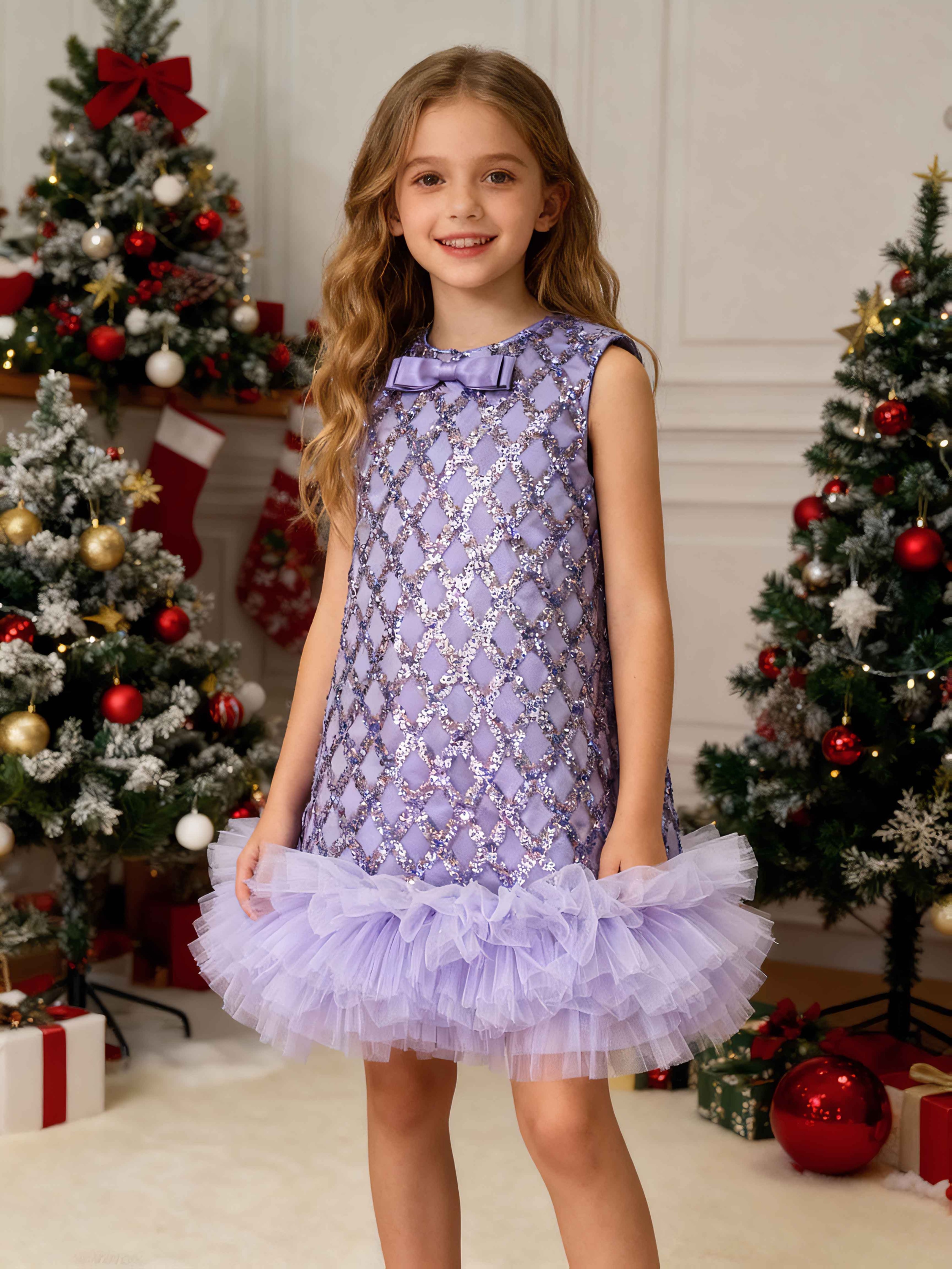 girls silver christmas dress Amazon.com: HYGLJL Silver Sequin Pageant Dress for Girls Puffy High Low  Flower Girl Dress Toddler Prom Birthday Party Ball Gowns: Clothing, Shoes &  Jewelry