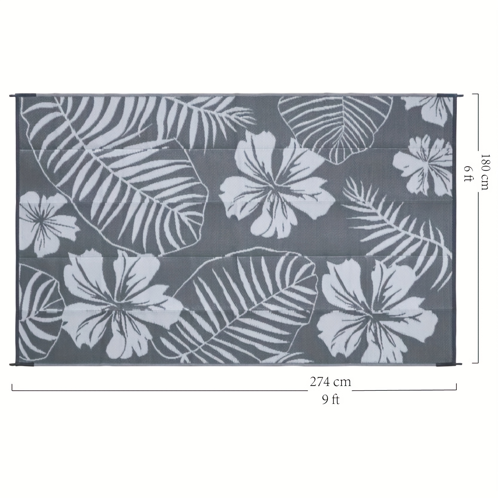 TEMU 1pc, Double-sided Outdoor Carpet, Outdoor Use , Polypropylene Material, Foldable, Double-sided Design, Suitable For Rvs, , Outdoor Camping,