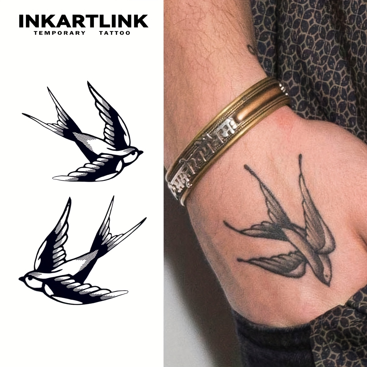 Bird Tattoo For Men On Forearm