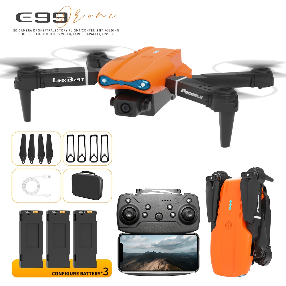 E99PRO Intelligent Drone with Dual Cameras