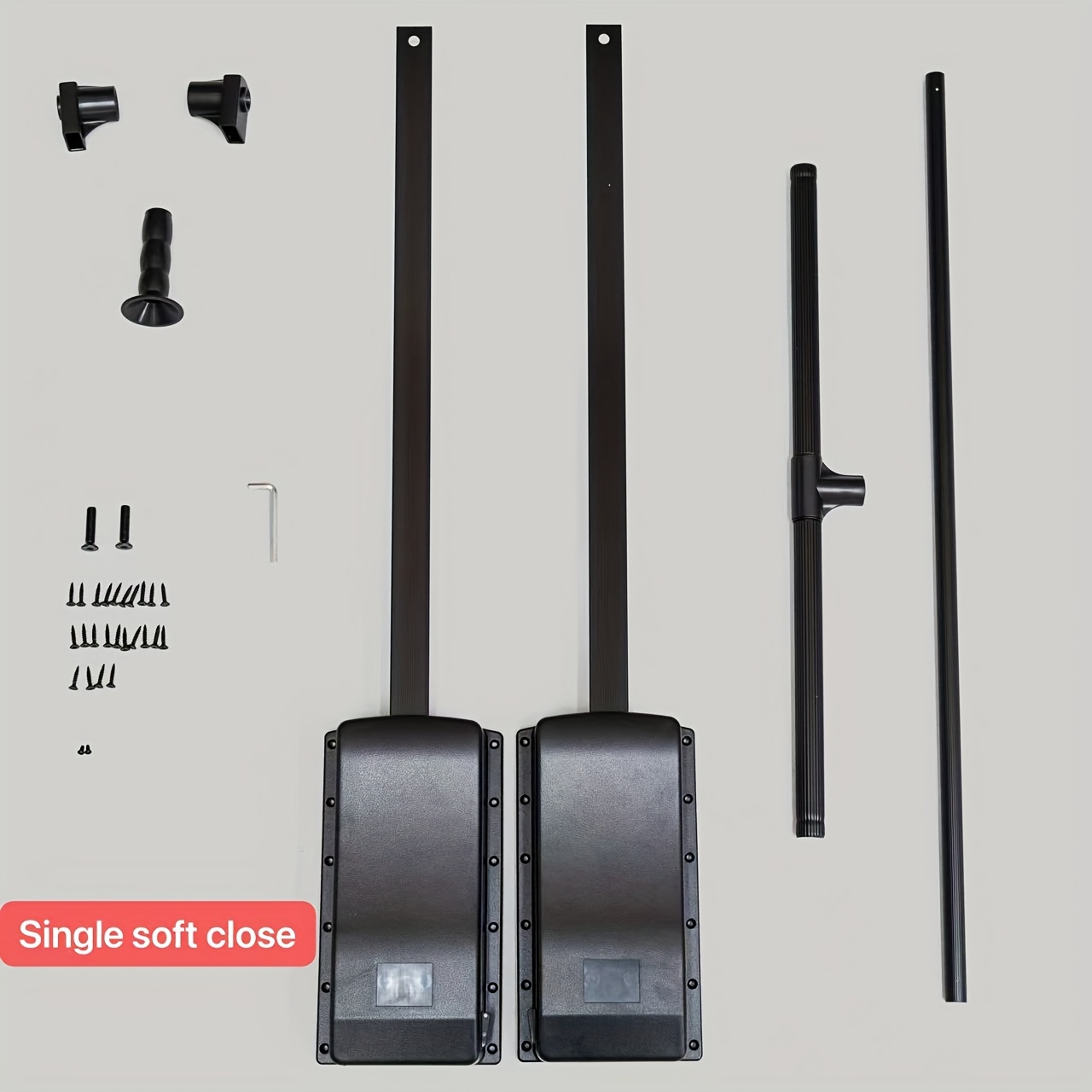 Pull Down Closet Rod for Hanging Clothes, Retractable Wardrobe Hanger for Cabinet, Aluminium alloy Tubing with Plastic Housing, 9.98 KG Weight Capacity.WIDTH SIZE SMALL:51-66cm/20-26INCHES MEDIUM:66-89cm/26-35INCHES LARGE:89-120cm 35-47INCHES