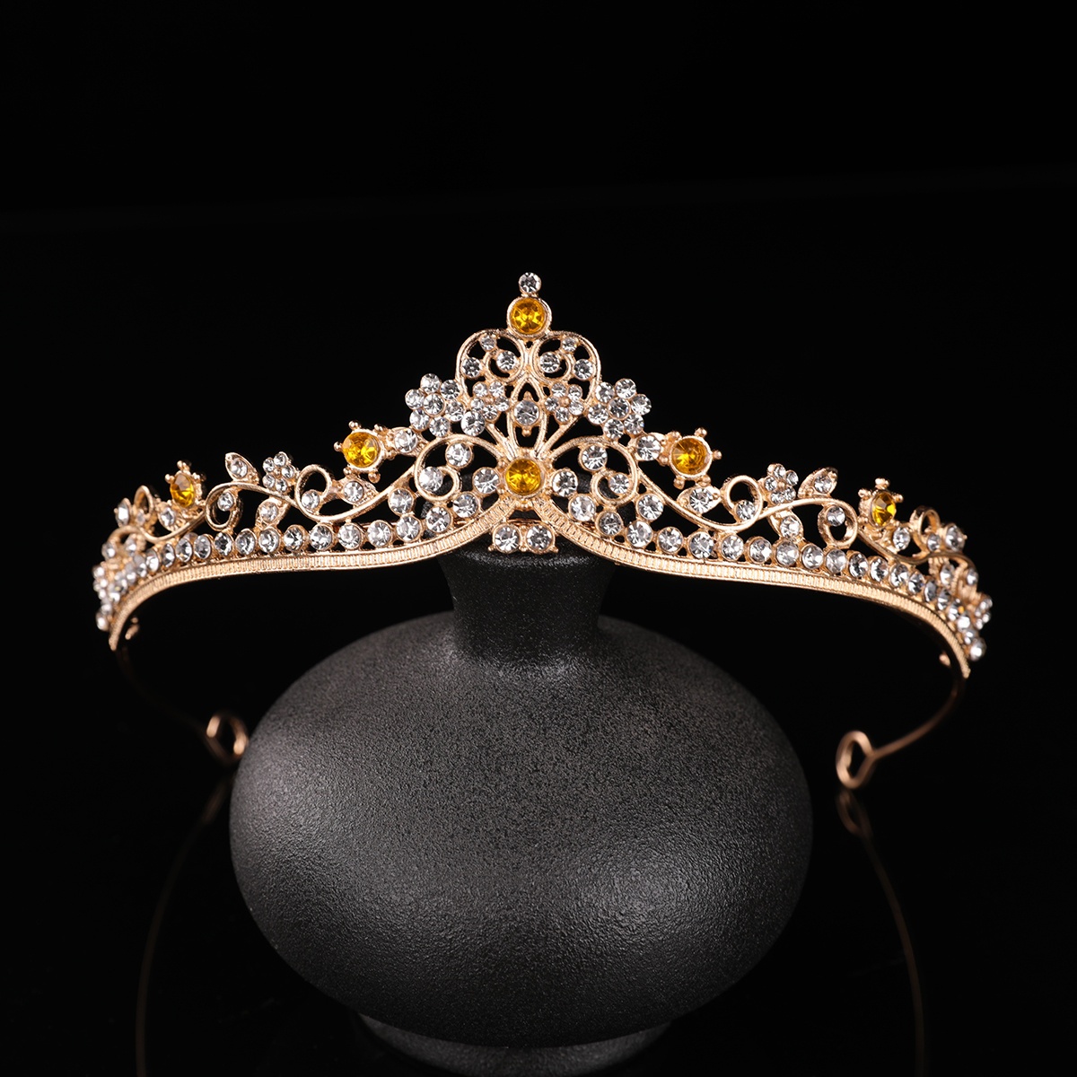 TEMU 1pc European And Decorative Headdress Crown Birthday Wedding Bride Crown Valentine's Day Love Gift Crown Birthday Cake Decoration Ornaments