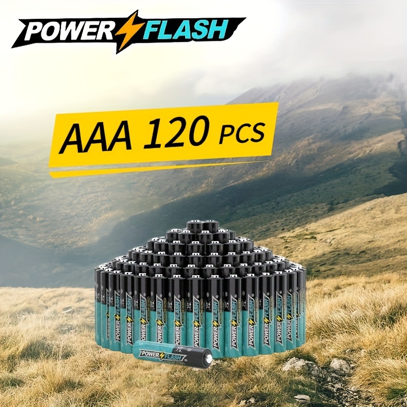 

Aaa 120 Pcs Batteries, Lr03, Batteries For Devices, Of Emergency And , Outdoor, Electronic Devices And , With , And Long