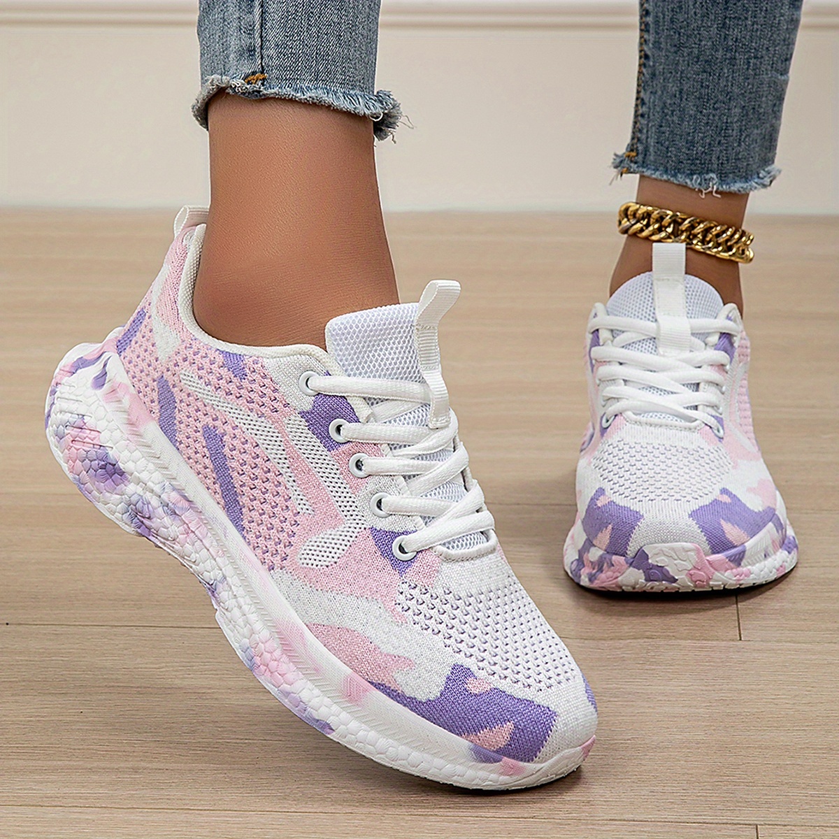 Womens Camouflage Comfortable Casual Fashion