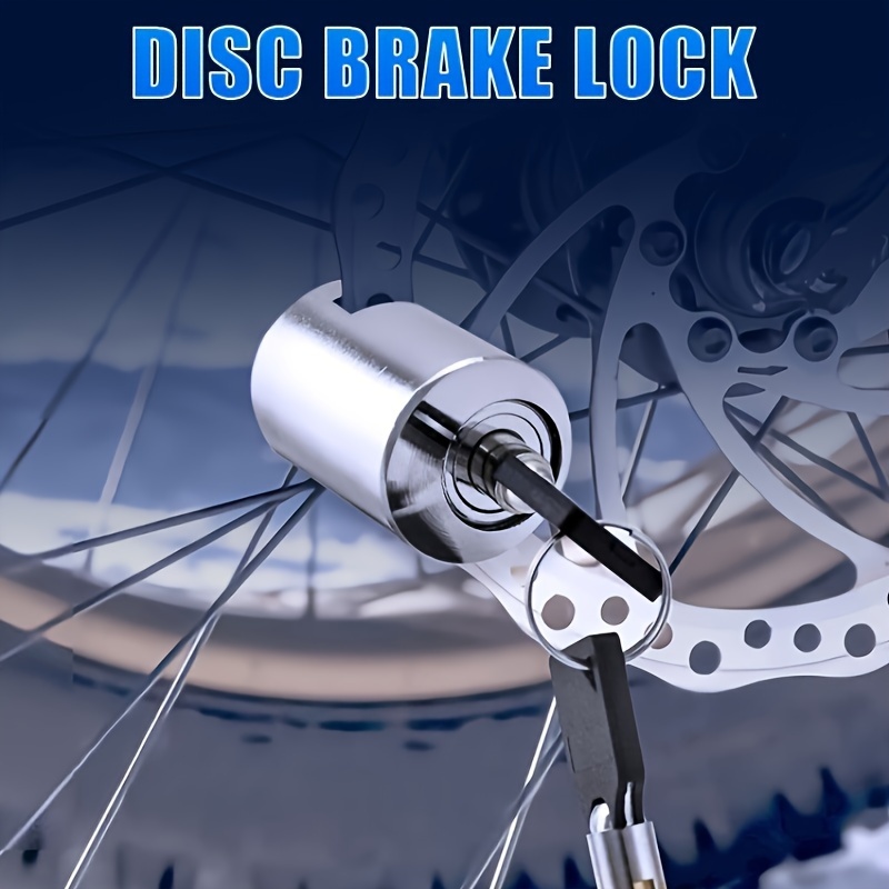 

Circular Anti-theft Disc Brake Lock For Motorcycles, Disc Brake Lock For Mountain Bikes, Equipped With Key Lock