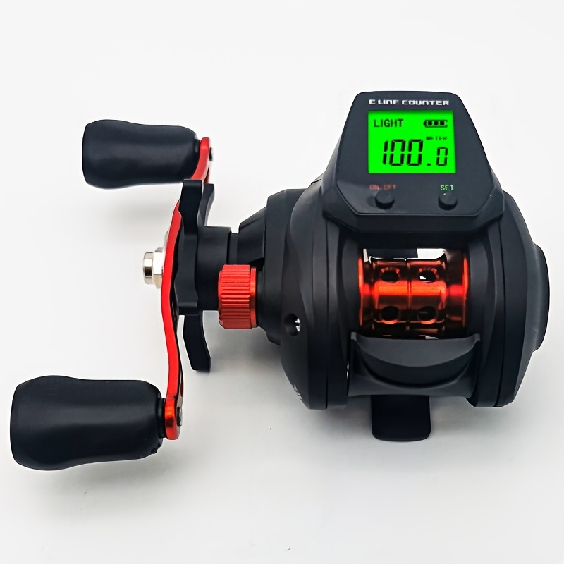 Usb Charging Electronic Fishing Reel Max Drag 7.2 Gear Ratio - Temu