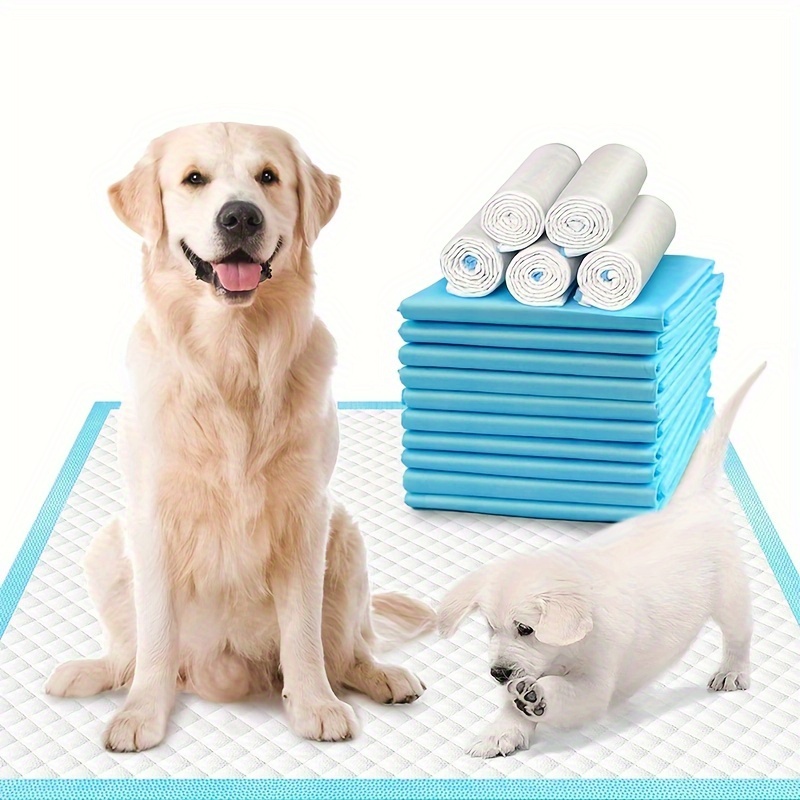 

Ultra-absorbent Dog Pee Pads - Thick, Leak-proof & Odor-control Pet Diapers For Indoor Use