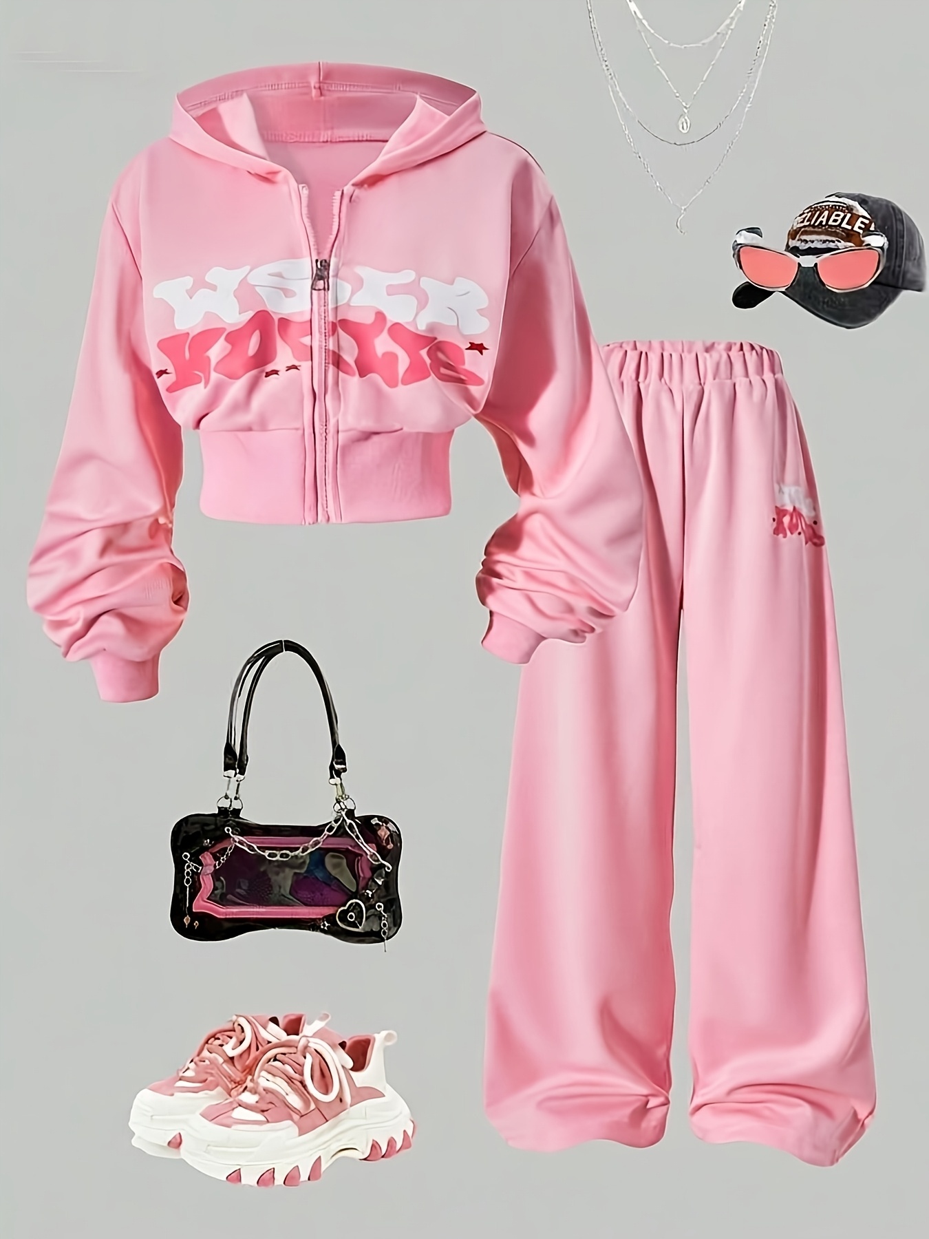 y2k outfits for kids sold on Temu United States