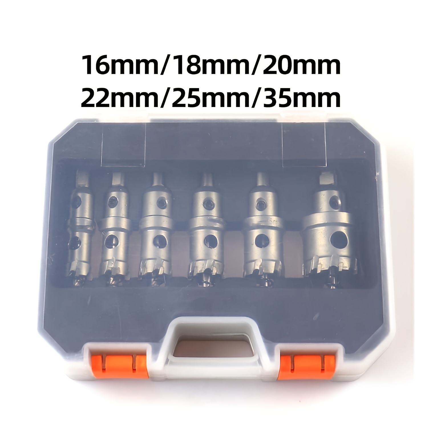 8pcs tct forets à pointe en carbure de tungstène pour métaux durs boîtier en aluminium acier inoxydable, matériau en acier, street-motor-scooters détails 5