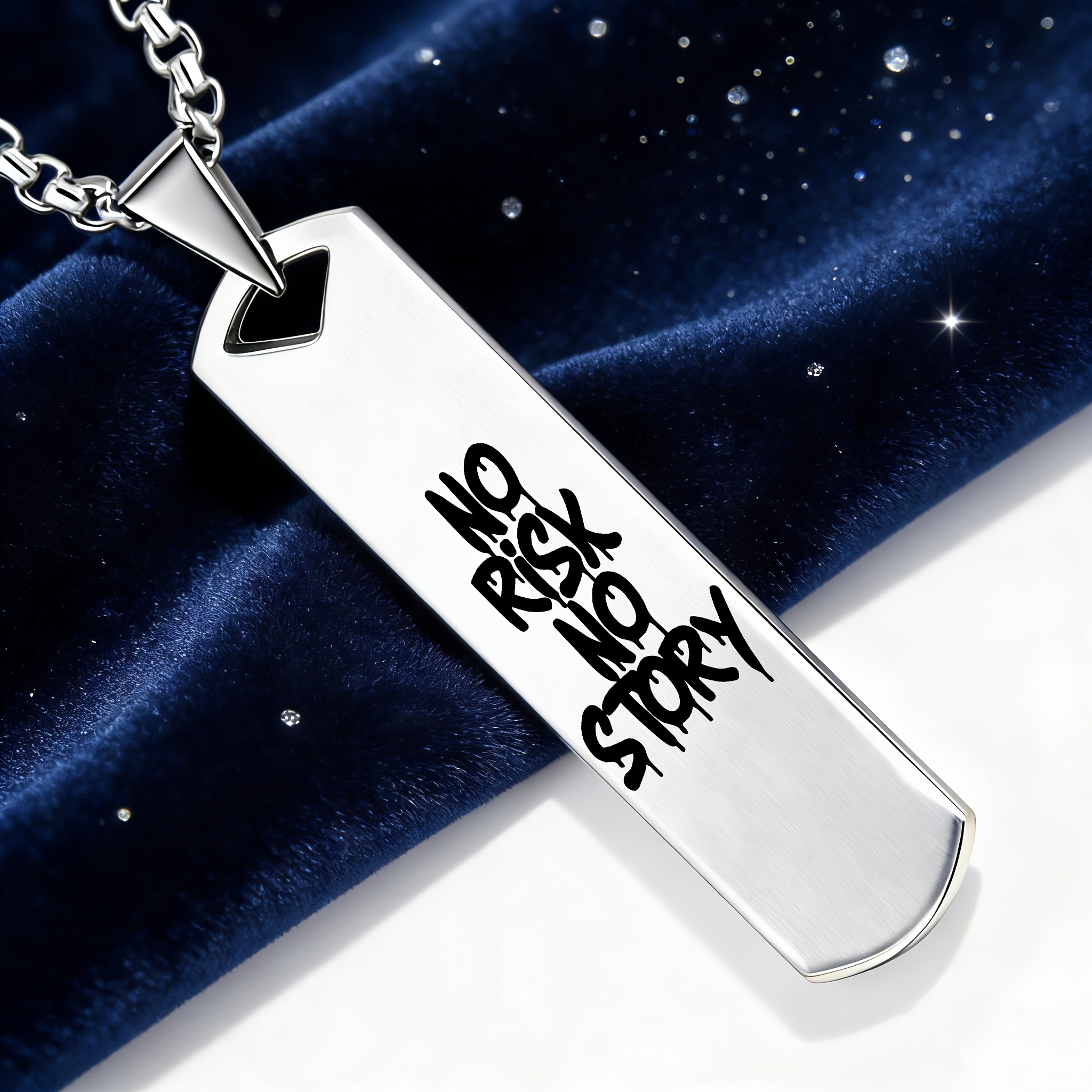 Creative English Slogan Pendant Necklace, Gift for Loved Ones