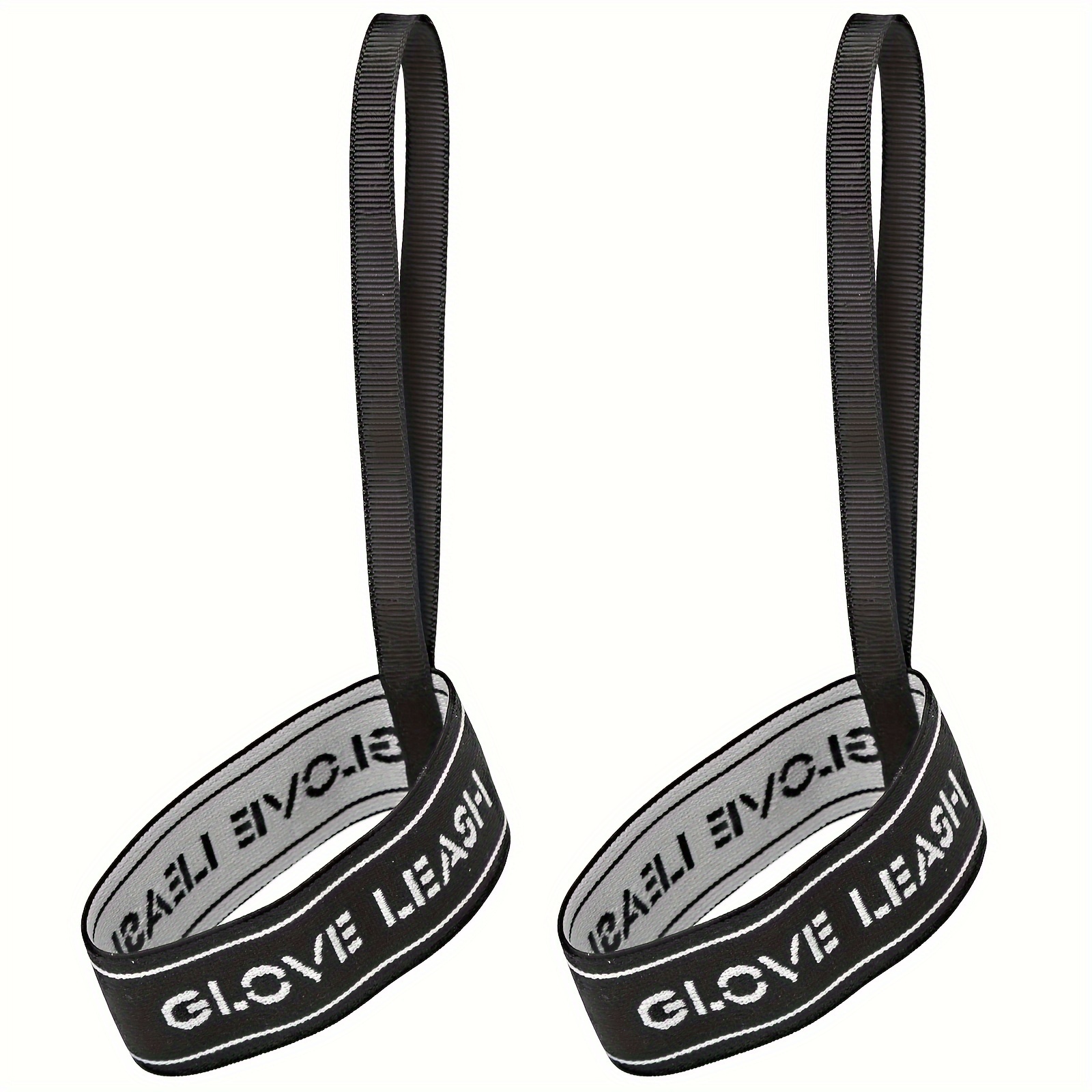 2pcs Ski Glove Safety Straps - Elastic Wrist Leash For Secure Mountaineering & Skiing, Comfortable Anti-lost Design