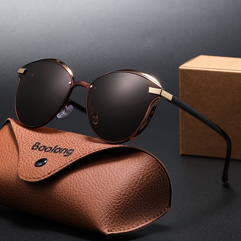 [sunglasses]ms. Baolang's Polarized Fashion Glasses Are Trendy And Classic, With A Retro Cat-.