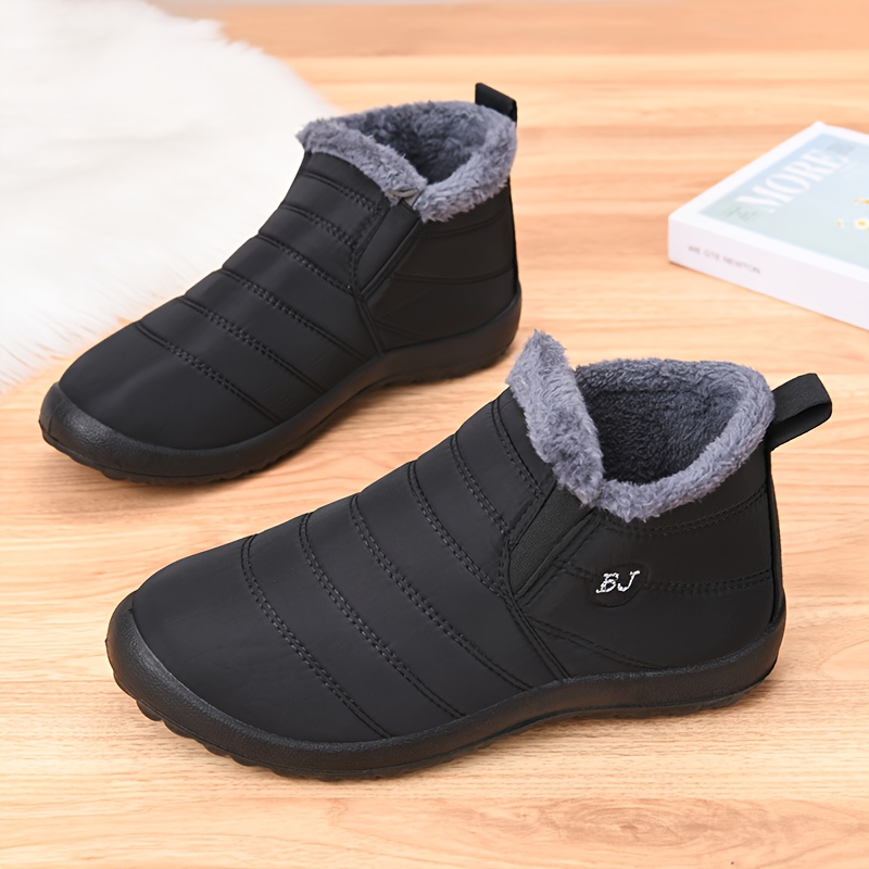 Men's Lightweight Snow Boots with Anti-Slip Soles
