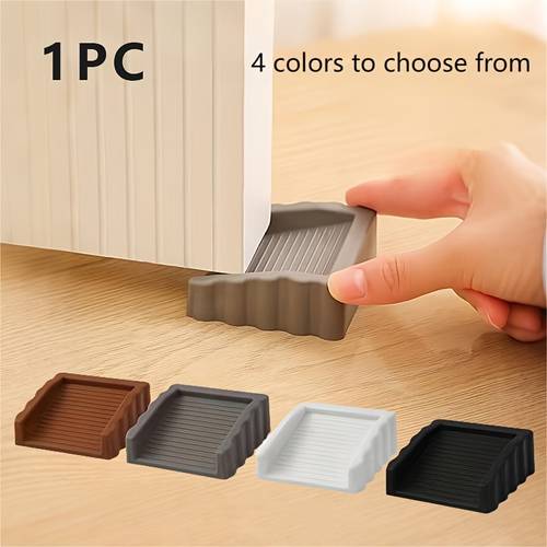 item picture creative windproof plastic matte surface wedge safety door blocker anti collision