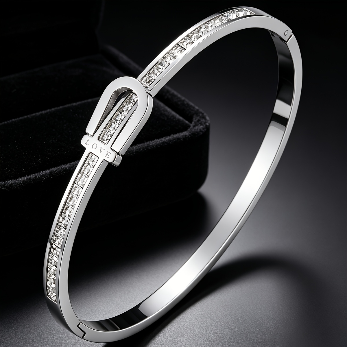 2-Pack Animal Style Stainless Steel Bangle and Copper Bangle Set